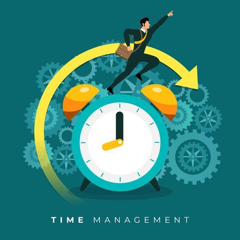 Time management in business vector Time Management Aesthetic, Time Management For Students, Mind Management, Student Images, Business Portrait Photography, Importance Of Time Management, Knowledge Management, Effective Time Management, Time Management Strategies