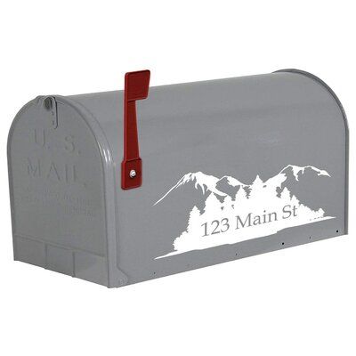 Mailbox Vinyl, Address Decals, Galaxy Room, Custom Mailbox, Personalized Mailbox, Mailbox Address, Name Wall Stickers, Custom Mailboxes, House Letters