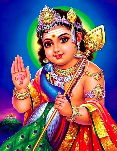 Murugan Baby Image, Lord Palani Murugan Hd Wallpaper, Baby Murugan, Shiva Mahadeva, Baby Murugan Paintings, God Murugan, Pencils Sketch, God Photos, Gayatri Mantra