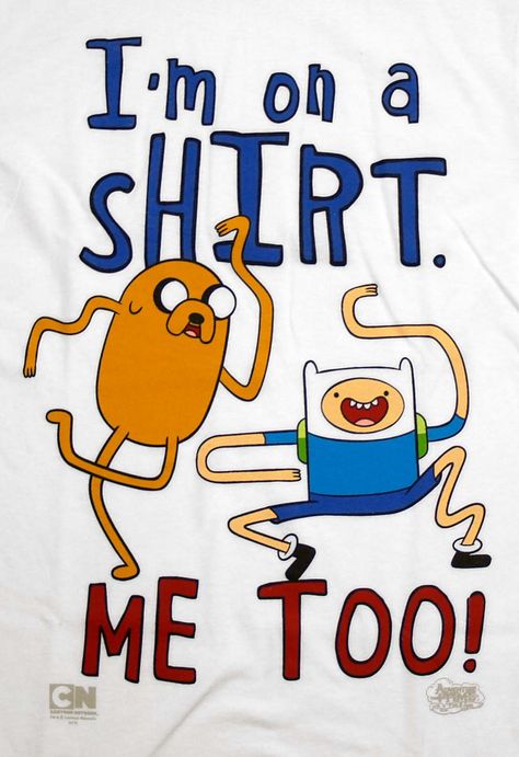 Adventure Time with Finn & Jake T-Shirt Funny Catch Phrases, Emo Tshirt, Adventure Time Tshirt, Adventure Time Style, Finn Jake, Jake T, Finn The Human, Roblox T-shirt, Jake The Dogs