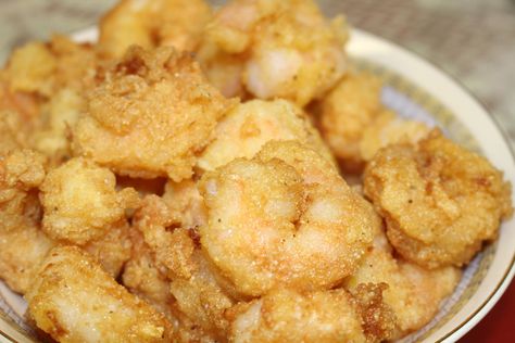 Fried Shrimp Batter, Shrimp Batter, Battered Shrimp, Fresh Shrimp, Wheat Belly, Gluten Free Flour Blend, Fried Shrimp, Gluten Free Flour, Fried Food