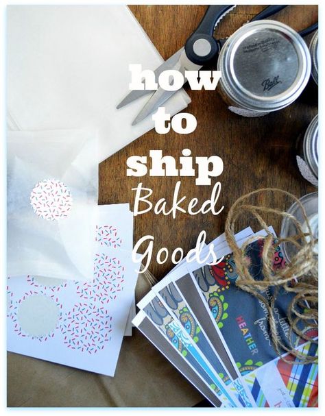 How to Ship Baked Goods by www.sugardishme.com All kinds of awesome tips and tricks from cheap postage to baking in jars!! How To Charge For Baked Goods, Mailing Baked Goods Care Packages, How To Package Cupcakes For Shipping, Shipping Baked Goods Care Packages, Packing Baked Goods Packaging Ideas, How To Mail Baked Goods, Mailing Baked Goods, Baked Goods That Ship Well, Sellable Baked Goods