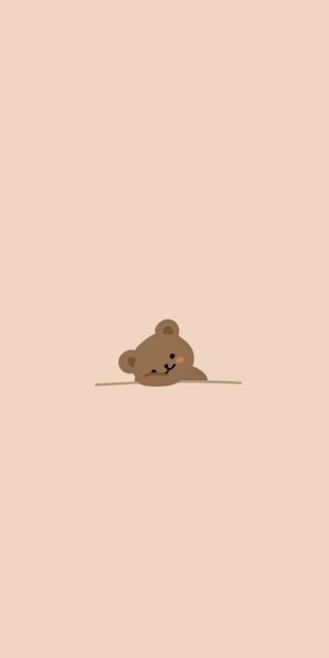 Brown Brown, Brown Aesthetic, Aesthetic Wallpaper, Teddy Bear, Pastel, Wallpapers, Cream, Iphone, Wall