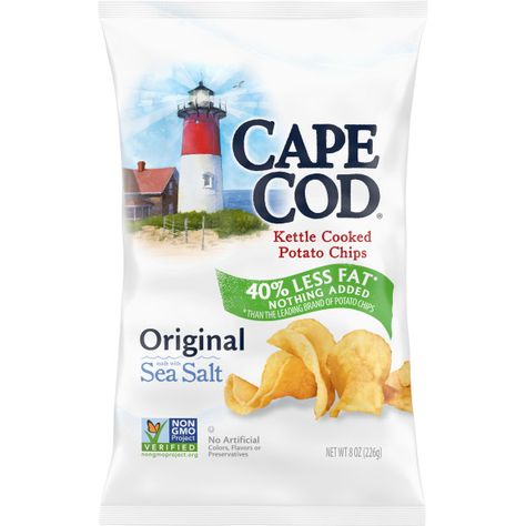 Cape Cod Chips, Kettle Cooked Chips, Snack Brands, Fresh Potato, Kettle Chips, Chips Brands, Potato Chip, Snack Chips, How To Cook Potatoes