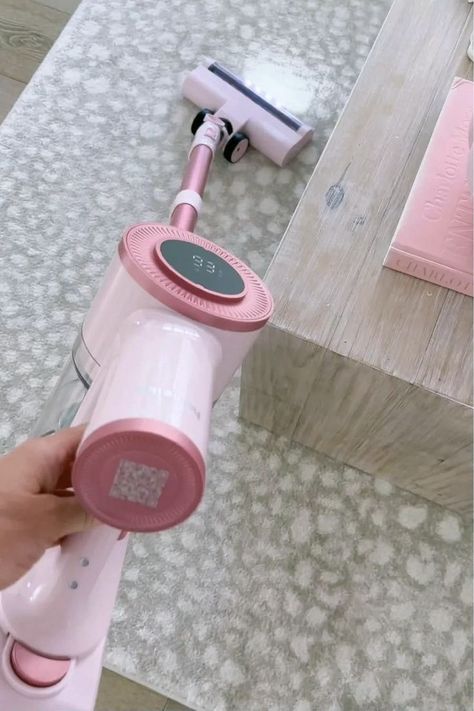 Make a statement in your home with this Girly Pink Vacuum – a game-changer in Feminine Decor! Upgrade your Girly Apartment Decor with the perfect blend of style and functionality. Experience easy house cleaning with this Cordless Vacuum Cleaner, available on Amazon Home. Pink Apartment, First Apartment Essentials, Girl Apartment, Girly Apartments, Girly Apartment Decor, Apartment Checklist, Deco Rose, Dream Apartment Decor, Future Apartment Decor