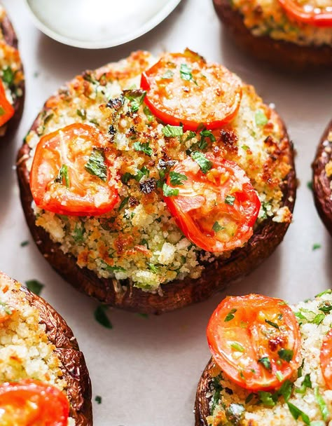 Sweet Mushrooms, Portobello Mushrooms Stuffed, Portobello Recipes, Portabella Mushrooms Recipes, Mushrooms Stuffed, Mushroom Guide, 2nd Christmas, Stuffed Portobello Mushrooms, Portobello Mushroom Recipes