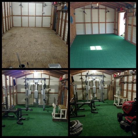 Green turf home gym Home Gym With Turf, Diy Gym, Gym Room At Home, Workout Room, Gym Home, Astro Turf, Gym Room, Gym Inspo, Garage Gym