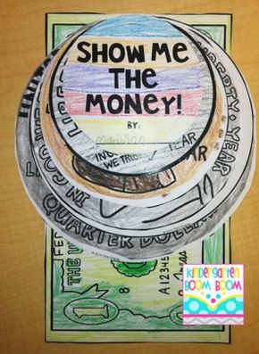 Money Kindergarten, Teaching Money, Money Activities, Money Math, Money Lessons, Math School, Math Time, Second Grade Math, Show Me The Money