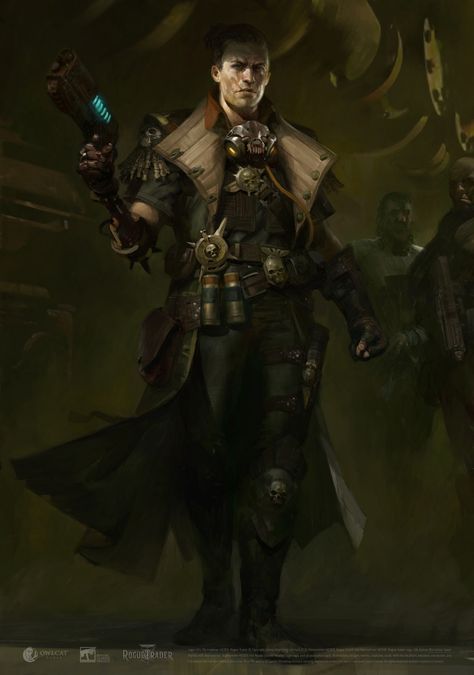 ArtStation - Warhammer 40K: Rogue Trader. Criminal RT Warhammer 40k Rogue Trader, 40k Rogue Trader, Warhammer Inquisitor, Warhammer 40k Rpg, Rogue Traders, Warhammer 40k Art, Warhammer Art, Cyberpunk Character, Warhammer 40k Artwork