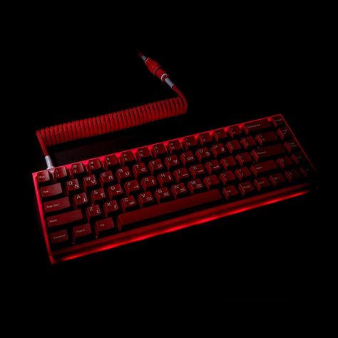 GMK Crimson Cadet - Part 2 Pc Tricks, Gamer Keyboard, Setup Gamer, Computer Set, Video Game Room Design, Mechanical Keyboards, Computer Setup, Cute School Supplies, Pc Setup