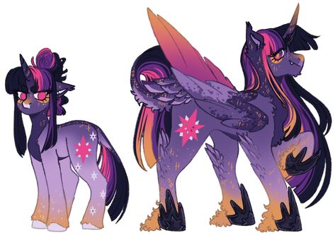 Twilight Mlp Fanart, Mlp Redesigns Twilight, Twilight Sparkle Redesign, Pony Tutorial, Mlp Starlight Glimmer Redesign, Mlp Reference, Mlp Fanart Twilight Sparkle, Mlp Traditional Art, Mlp Twilight Sparkle Redesign