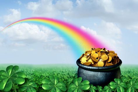 Pot Of Gold Rainbow. Pot of gold at the end of a rainbow Saint Patricks day conc , #Aff, #Saint, #rainbow, #day, #Patricks, #Gold #ad Pot Of Gold Aesthetic, Pot Of Gold Wallpaper, Golden Irish, Rainbow And Pot Of Gold, Pot Of Gold At The End Of The Rainbow, Leprechaun Rainbow, Pot Of Gold Rainbow, St Patricks Day Rainbow, Green Concept