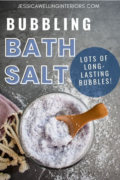 Bubble Bath Recipe Homemade, Healthy Bath Soaks, Diy Bubble Bath Powder, Handmade Bath Salts, Vanilla Bath Salts, Epson Salt Detox Bath Recipe, Fizzy Bath Salts Recipe, Magnesium Bath Soak Recipe, Starting Homestead