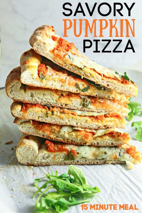 Savory Pumpkin Pizza | Sheet Pan | 15 Minute Meal - Savor + Savvy Pumpkin Pizza Sauce, Black Bean Pumpkin Chili, Pizza Sauces, Pumpkin Pizza, Slow Cooker Black Beans, Savory Pumpkin, Paleo Pizza, Pumpkin Delight, Savory Pumpkin Recipes