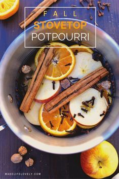 A Fall Stovetop Potpourri recipe that will have your home smelling JUST like fall! Made from nature + takes just a few minutes to make. Fall Stovetop Potpourri, Stove Potpourri, Potpourri Recipe, Fall Potpourri, Natural Potpourri, Fall Smells, Homemade Potpourri, Simmer Pot Recipes, Stove Top Potpourri