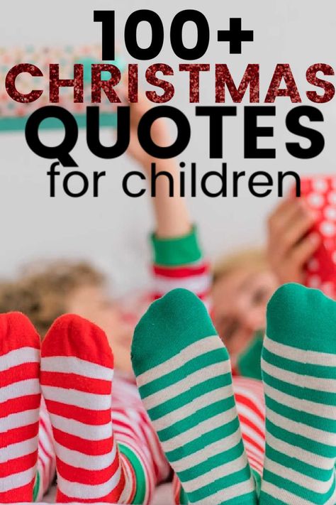 These Christmas quotes for children are perfect for Christmas cards or even Instagram captions. 100+ Festive Children's Christmas quotes. Funny Christmas Quotes For Kids, Christmas Magic Quotes Children, Christmas Daughter Quotes, Christmas With Kids Quotes, Christmas Captions For Instagram Kids, Christmas Holiday Quotes, Christmas Quotes Family For Kids, Santa Quotes For Kids, Kids Christmas Quotes