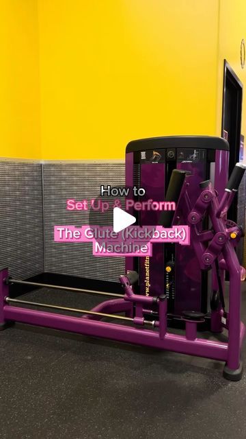 Kickback Machine, Cable Kickbacks, Glute Kickbacks, Beginner Workouts, Gym Machines, Donkey Kicks, Planet Fitness, Planet Fitness Workout, Online Coaching