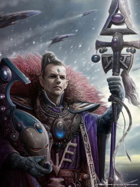 Eldrad Ulthran | Warhammer 40k Wiki | Fandom Eldar Warlock, Eldar Art, Craftworld Eldar, Space Horror, Eldar 40k, Warhammer Eldar, 40k Eldar, Dark Eldar, 40k Art