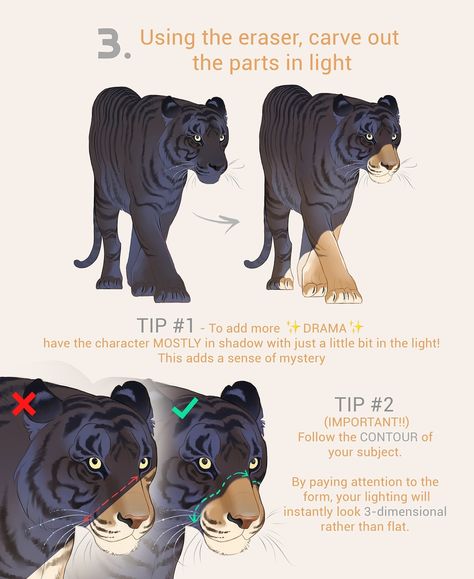 #XPPenTutorial🎨 ✨ SPICE UP YOUR ART with this fun lighting idea!l✨️ Credit: @the.art.cookie #arttutorials #digitalarttutorial #digitalarttip #artist #xppen #turorial #lighttips #arttips Fun Art References, Cat Fur Drawing Tutorial, Light Tutorial Digital Art, Drawings Of Cats, Art Shading, Animals To Draw, Memes About Life, Lighting Tutorial, Fun Lighting