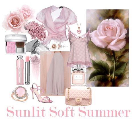 Romantic Outfit Summer, Sunlit Soft Summer, Soft Summer Fashion, Light Summer Color Palette, Soft Summer Palette, Soft Summer Color Palette, Soft Summer Colors, Color Plan, Summer Color Palette