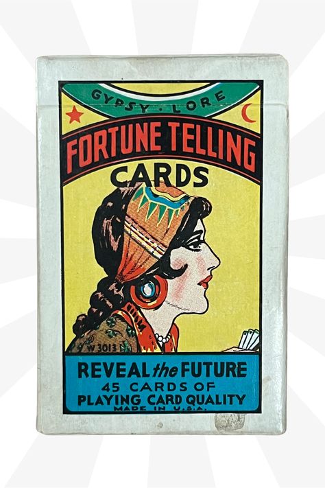 Fortune Cards, Fortune Telling Cards, Tarot Art, Fortune Telling, Vintage Circus, Fortune Teller, Playing Card, Vintage Ephemera, Pics Art