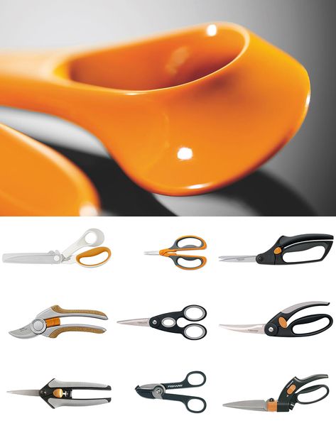 Core77 / Fiskars 365, Part 1: Masters of the Cut Fiskars Scissors, Scissors Design, Industrial Design Sketch, Id Design, Design Magazine, Bbq Accessories, Design Research, Universal Design, Design Language