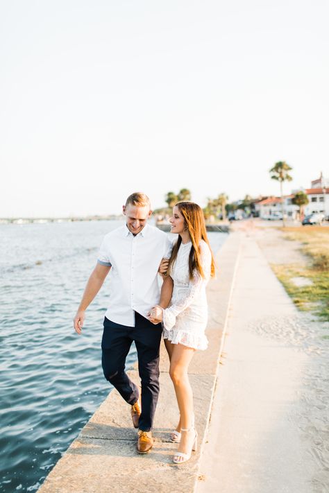 Golden sunrise engagement photos in St. Augustine Florida, What to wear for engagement photos, engaged, engagement photos, Jacksonville engagement session, St. Augustine, historical downtown st. Augustine engagement session, romantic couples photos, Washington Oaks State Park, St. Augustine Wedding, couples photography, white dress, anniversary photos, spring engagement session, romantic couples portraits, cute couples poses, beach engagement photos, Miami wedding, destination wedding Engagement Photos St Augustine Fl, St Augustine Engagement Photos, Engagement Photos Miami, Sunrise Engagement Photos, Engagement Announcement Photos, Branding Portraits, Golden Sunrise, St Augustine Wedding, Announcement Photos