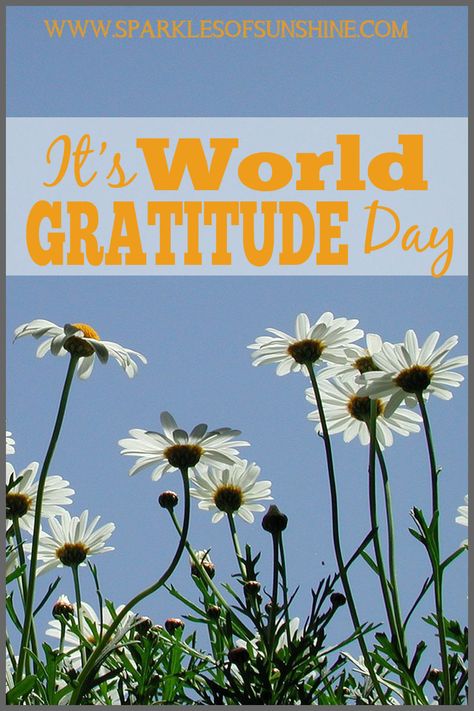 World Gratitude Day, Gratitude Day, National Holidays, Whats Good, Gratitude, For Kids, Sparkle, Holidays