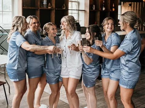 Bride and bridesmaid shirts