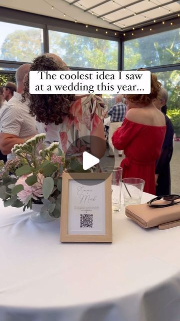 Never Miss Moments on Instagram: "A simple addition to your wedding day that allows all your guests to share the memories they take on their phones with you 😍😍

#NeverMissMoments
#wedding #weddingguests
#WeddingGallery
#WeddingQrCode
#QrCodeWedding
#wedding2024hacks
#QRcodeGallerySharing
#onlineweddinggallery
#QRCodeGallery
#WeddingMoments
#QRCodeSharing
#EventQRCode
#QRCodeMemories
#weddingideas
#coolweddingideas" Simple Wedding Reception, Wedding Consultant, Kodak Moment, Wedding 2025, Simple Addition, Wedding Table Settings, Maybe One Day, Reception Ideas, Online Wedding