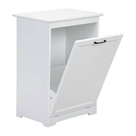 Amazon.com: UpWiew Tilt Out Trash Cabinet Wooden, Single Door 10 Gallons, Espresso Finish+Black Top Panel : Industrial & Scientific Wooden Trash Can Holder, Bathroom Hampers, Wood Laundry Hamper, Tilt Out Trash Cabinet, Wooden Trash Can, Trash Cabinet, Trash Can Cabinet, Kitchen Trash Can, Laundry Sorter