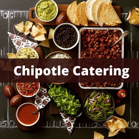 Chipotle Catering Wedding, Chipotle Catering Meal Prep, Chipotle Graduation Party, Chipotle Catering Setup, Chipotle Buffet, Mexican Food Catering Ideas, Chipotle Wedding, Stargazing Wedding, Backyard Catering