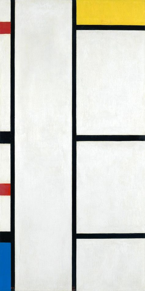 Piet Mondrian's Composition with Red, Yellow, and Blue (1935–1942) famous painting. | free image by rawpixel.com Public Domain Art, Art Timeline, Fauvism, Piet Mondrian, Abstract Painters, Yellow And Blue, Art Movement, Great Artists, Free Image