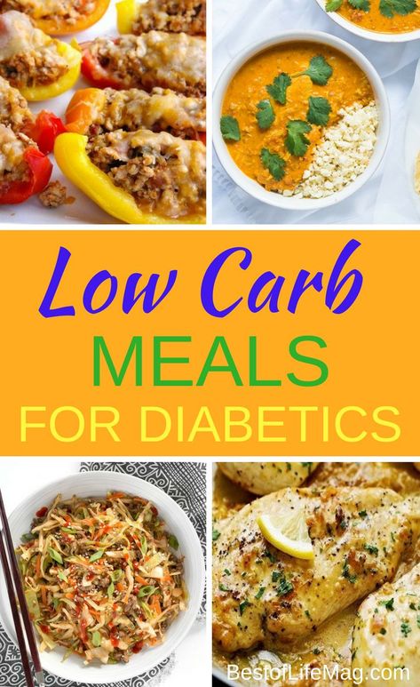 There are easy to make low carb meals for diabetics that are perfect for doing meal prep, making it so easy to stick to your keto meal plan! #lowcarb #diabetic #health | Best Low Carb Meals for Diabetics | Healthy Meals for Diabetics | Keto Meals for Diab Low Carb Meals For Diabetics, Low Carb Meals, Healthy Recipes For Diabetics, Meals For Diabetics, Best Low Carb Recipes, Idee Pasto Sano, Diet Meal Plans, Keto Meal Plan, Healthy Diet