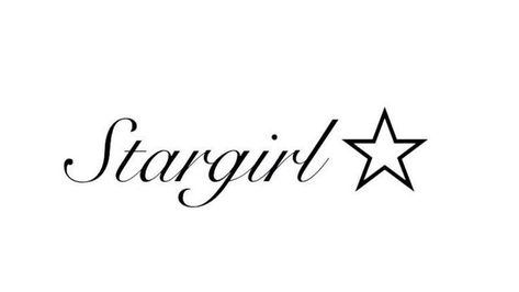 Stargirl Tattoo Lana, Stargirl Tattoo The Weeknd, Stargirl Logo, Stargirl Tattoo, White Background Quotes, Small Tats, Pretty Hand Tattoos, Tattoo Signs, Tattoos For Black Skin