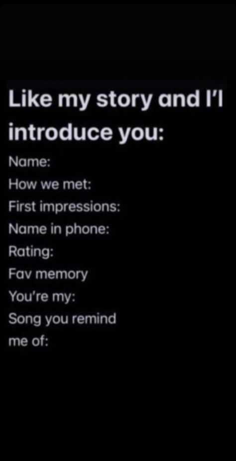 Pick A Letter Questions, Questions To Ask Your Instagram Story, If You Like My Story Instagram, Questions For Ig Story, Let Me Rate You Post Instagram, Heart My Story And I'll Introduce You Instagram, Lemme Introduce You Instagram, Spam Questions Instagram Expose, Things To Post On Your Spam