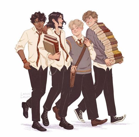 Moony Padfoot, Remus Lupin Fan Art, Marauders Fan Art, All The Young Dudes, Remus Lupin, Harry Potter Marauders, Marauders Era, Wow Art, Harry Potter Fan Art