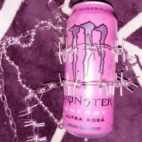 Energy Aesthetic, Pink Goth, Lovecore Aesthetic, Monster Energy Drink, Baby Pink Aesthetic, Yami Kawaii, Pink Y2k, Iphone App Design, Birthday Party 21