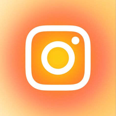 Pink And Orange Icons For Apps, Bright Orange App Icons, Pink And Orange Icons, Orange Roblox Icon, Orange Tiktok Icon, Light Orange Icons, Pink And Orange App Icons, Orange Instagram Icon, Orange App Icons Aesthetic