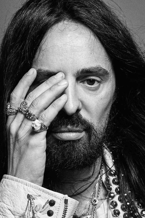 Jewellery design comes naturally to Alessandro Michele, who wears rings on every finger | Vogue Singapore | Jewellery, Watches & Jewellery Allesandro Michele, Alessandro Michele Style, Singapore Jewellery, Macauley Culkin, Gucci Alessandro Michele, Vogue Singapore, Alessandro Michele Gucci, High Jewelry Design, Vogue Jewelry