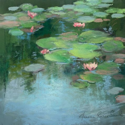 Classic Still Life, Symbolism Art, Tanaman Air, Art Conservation, Expression Art, Art Critique, Water Lilies Painting, Chalk Pastel Art, Masterpiece Art