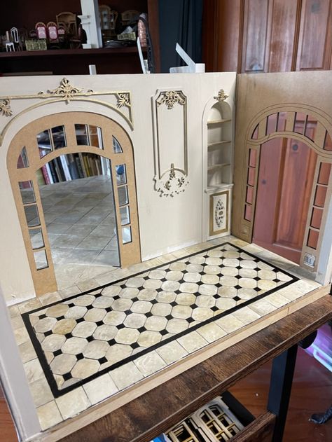 Dollhouse Walls, Victorian Style House, Conceptual Architecture, Victorian Dollhouse, Bakery Design, Dolls House Interiors, Hunting Lodge, Doll Wardrobe, French Dolls