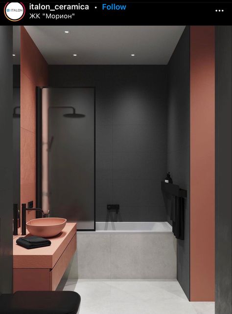 Black And Rose Gold Interior Design, Gold And Black Bathroom, Rose Gold Interior Design, Gold Black Bathroom, Gold Interior Design, Rose Gold Interior, Black And Rose Gold, Gold Interior, Structure Design