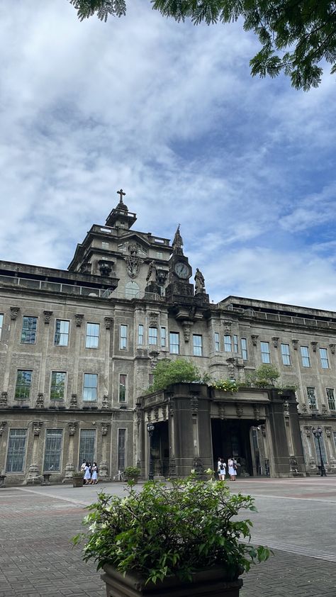 ust, school, manila, college, university of santo tomas Ust Aesthetic School, University Of Santo Tomas Aesthetic, Ust Manila Aesthetic, Ust Manila Wallpaper, Ust Wallpapers, Ateneo De Manila University Aesthetic, Ust Manila School, University Of Sto Tomas, Ust Manila