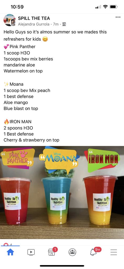 Wonder Woman Herbalife Tea Recipe, Harry Potter Herbalife Tea Recipes, H30 Herbalife Recipes, Herbalife Tea Recipes With H30, Herbalife Cr7 Recipes, Herbalife H3o Recipes, Loaded Teas At Home Without Herbalife, H3o Herbalife, Herbalife Boosted Tea Recipes