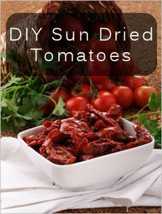 Oven dried sun dried tomatoes Make Sun Dried Tomatoes, Tomato Recipe, Sundried Tomatoes, Sundried Tomato, Drying Racks, Dehydrated Food, Sun Dried Tomatoes, Garden Recipes, Tomato Recipes