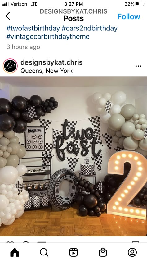 2 Fast Birthday Backdrop, Two Too Fast Birthday, Two Fast To Furious Birthday, Two Fast Vintage Car Birthday, 2fast 2 Curious Birthday, 2 Fast Too Furious Birthday, Fast And Furious First Birthday, Fast Furious Birthday Party, Fast And Furious Birthday Theme