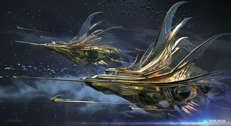 ArtStation - Jod Asteris cruiser