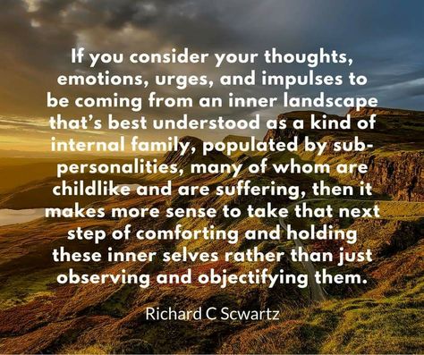 Internal Family Systems Quotes, Internal Family Systems Parts, Disassociative Identity, Parts Work, Internal Family Systems, Mental Health Recovery, Family Systems, Recovery Quotes, Therapy Counseling