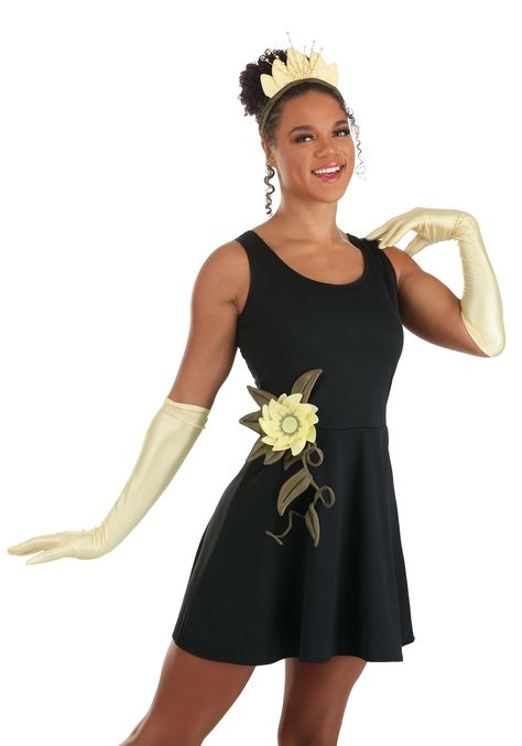 PRICES MAY VARY. Satin Pull On closure Machine Wash, Tumble Dry Low, Iron Low if Necessary Princess Adult Costume, Princess Tiana Costume, Tiana Costume, Disney Tiana, Tiana Princess, Frog Costume, Fabric Crown, Above Elbow, Princess Dress Up